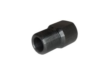 Image of GrovTec US Thread Protector Converter, 1/2x28 Thread, For 5/8x24 Devices, Black, GTHM197