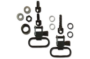 Image of GrovTec US Shotgun Locking Swivel Set, For Most Pump and Autos, Black, GTSW19
