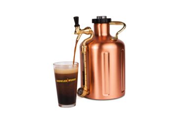Image of Growlerwerks uKeg 128 oz Pressurized Growler, Copper Plated GWA1002-CU-NB-00