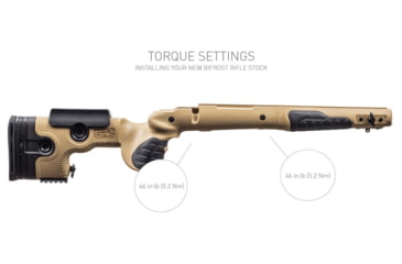 Image of GRS Rifle Stocks Bifrost Rifle Stocks, Savage 110/112, Long Action, Bolt Rel.S, Brown, GRS104124