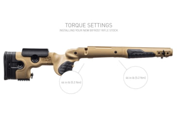 Image of GRS Rifle Stocks Bifrost Tikka CTR Rifle Stock, Brown, Right Hand, 104467