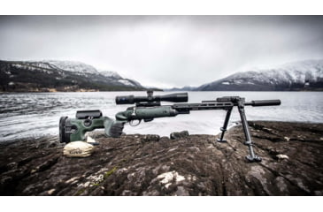 Image of GRS Rifle Stocks Bipod, Black, GRS105028