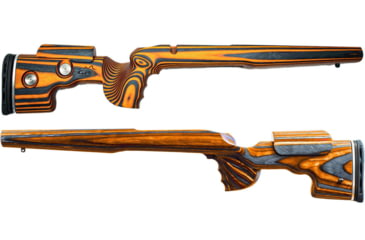 Image of GRS Rifle Stocks Sporter Rifle Stocks, Blank, Orange/Black, GRS104589
