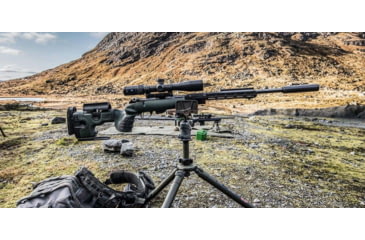 Image of GRS Rifle Stocks Warg Rifle Stocks, Bergara B14, Short Action HMR, Green, GRS104808