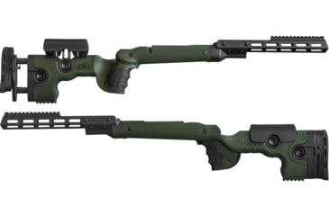 Image of GRS Rifle Stocks Warg Rifle Stocks, Bergara B14, Short Action HMR, Green, GRS104808