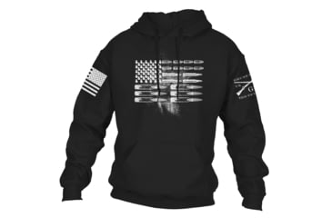 Image of Grunt Style Ammo Flag 2.0 Hoodie - Mens, Black, Large, GS3595-L