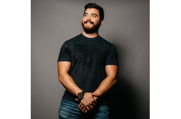 Image of Grunt Style Ammo Flag Tee Shirt - Mens, Charcoal, 2XL, GS565-2XL