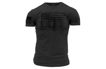 Image of Grunt Style Ammo Flag Tee Shirt - Mens, Charcoal, 2XL, GS565-2XL