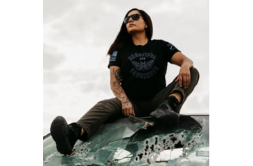 Image of Grunt Style Beautiful and Dangerous Tee Shirt- Womens, Black, Small, GS3884-S