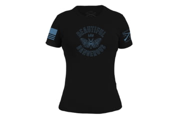 Image of Grunt Style Beautiful and Dangerous Tee Shirt- Womens, Black, Small, GS3884-S
