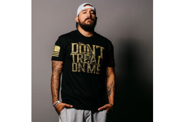 Image of Grunt Style Dont Tread On Me 2.0 T-Shirt - Mens, Black, Small, GS2851-S