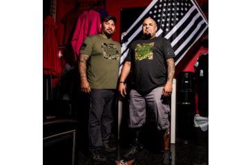 Image of Grunt Style GS Multicam Logo T-Shirt - Mens, Military Green, Large, GS3907-L