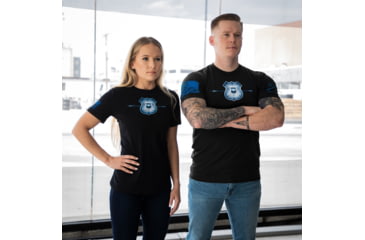 Image of Grunt Style Iron Police T-Shirt - Mens, Black, Medium, GS4049-M