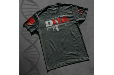 Image of Grunt Style Its In My DNA T-Shirt - Mens, Charcoal, 4XL, GS3998-4XL