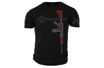 Image of Grunt Style Men's 2nd Amendment Tee Shirt, Large DW306-L