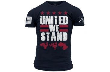 Image of Grunt Style Men's We Stand Tee Shirt, Large GS1583-L