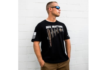 Image of Grunt Style Size Matters Tee Shirt - Mens, Black, 2XL, GS2563-2XL
