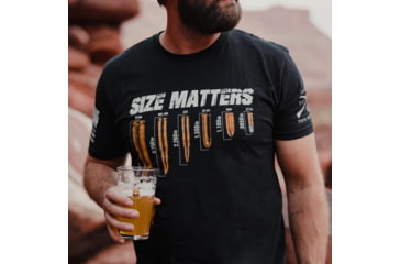 Image of Grunt Style Size Matters Tee Shirt - Mens, Black, 2XL, GS2563-2XL