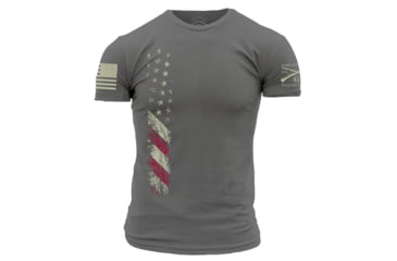 Image of Grunt Style True Colors T-Shirt - Mens, Heavy Metal, 3XL, GS4240-3XL