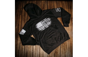 Image of Grunt Style Vintage American Hoodie - Mens, Black, 2XL, GS3591-2XL