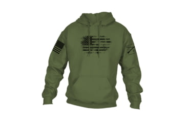 Image of Grunt Style Vintage American Hoodie - Mens, Military Green, 3XL, GS3592-3XL