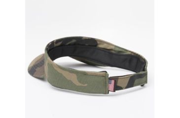 Image of Grunt Style Visor, Woodland Camo, One Size GS1727