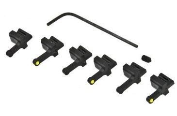 Image of American Tactical Imports GSG Front Sight Kit, 3 Yellow/3 Black, GER202672
