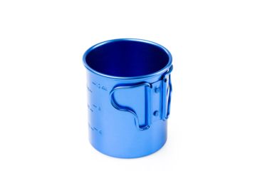Image of GSI Bugaboo Folding Handle Cup, 14oz, Blue, 43212