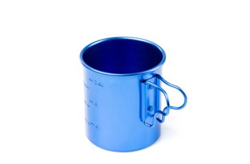 Image of GSI Bugaboo Folding Handle Cup, 14oz, Blue, 43212