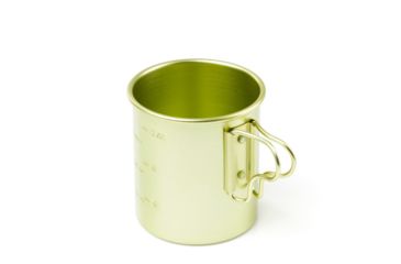 Image of GSI Bugaboo Folding Handle Cup, 14oz, Green, 43213