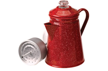 Image of GSI Enamel 8 Cup Percolator Red 1254