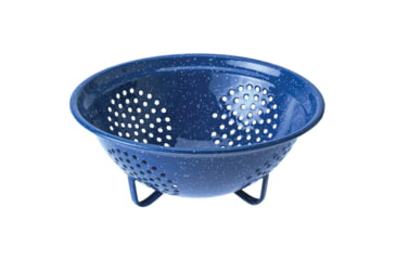 Image of GSI Enamelware Colander, Blue, 2062238610