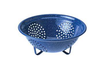 Image of GSI Enamelware Colander, Blue, 2062238610