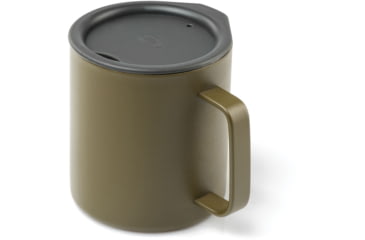 Image of GSI Glacier Stainless 15 Fluid Ounce Camp Cup, Olive, 63244