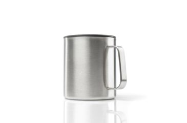 Image of GSI Glacier Stainless 15oz Camping Double Wall Cup, Brushed, 63240