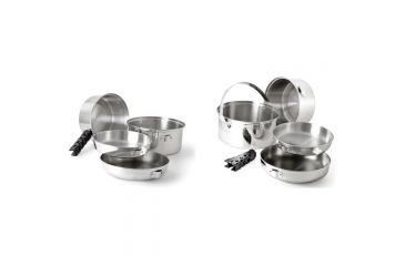 Image of GSI Glacier Stainless Cookset Md 68206