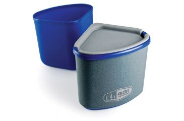 Image of GSI Gourmet Nesting Mug + Bowl Blu 77162