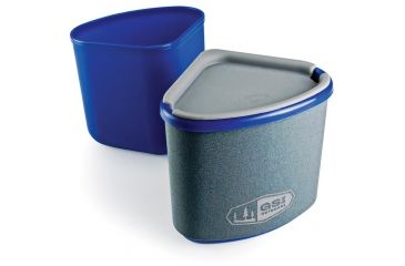 Image of GSI Gourmet Nesting Mug + Bowl Blu 77162