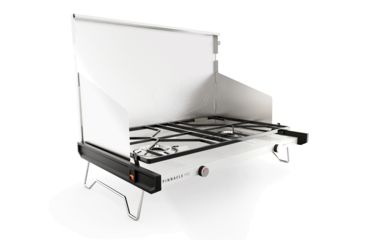 Image of GSI Pinnacle 2-Burner Stove, Silver, 56015