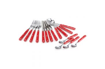 Image of GSI Pioneer Enamel Cutlery Red 1116