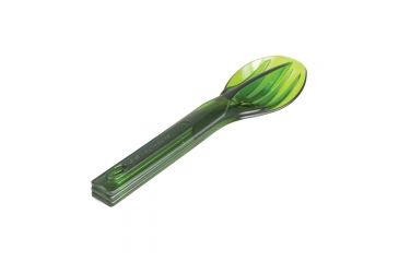 Image of GSI Stacking Cutlery Set Green 72603