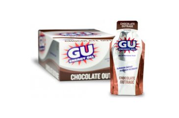Image of GU Chocolate Outrage Energy Gel-Single
