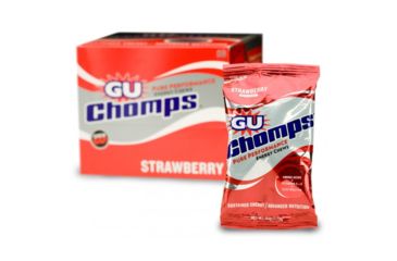 Image of GU Chomps Strawberry Energy Chews-16 Pack