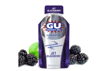 Image of GU Jet Blackberry Energy Gel-Single