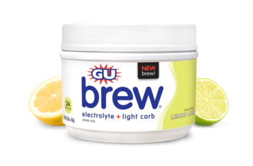 Image of GU Lemon Lime Electrolyte Brew Canister-24 Servings