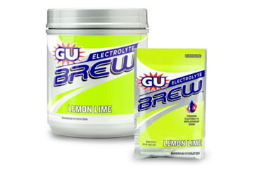 Image of GU Lemon Lime Electrolyte Brew Packets-16 Pack