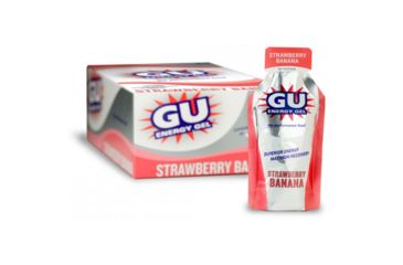 Image of GU Strawberry Banana Energy Gel-24 Pack