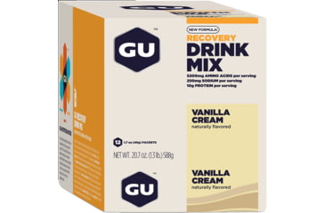 Image of GU Vanilla Cream Recovery Drink Mix -12 Pack