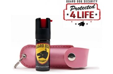 Image of Guard Dog Security 1/2oz 18% OC Pepper Spray - Pink PS-GDSC-PK
