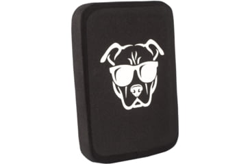 Image of Guard Dog Body Armor Level IV Ceramic Side Plate Pair, 6x8, Black, 6x8, IV-SIDEPLATE